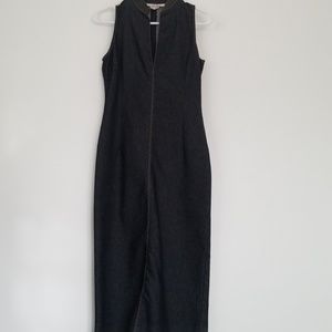 Zara Basic stretch denim dress